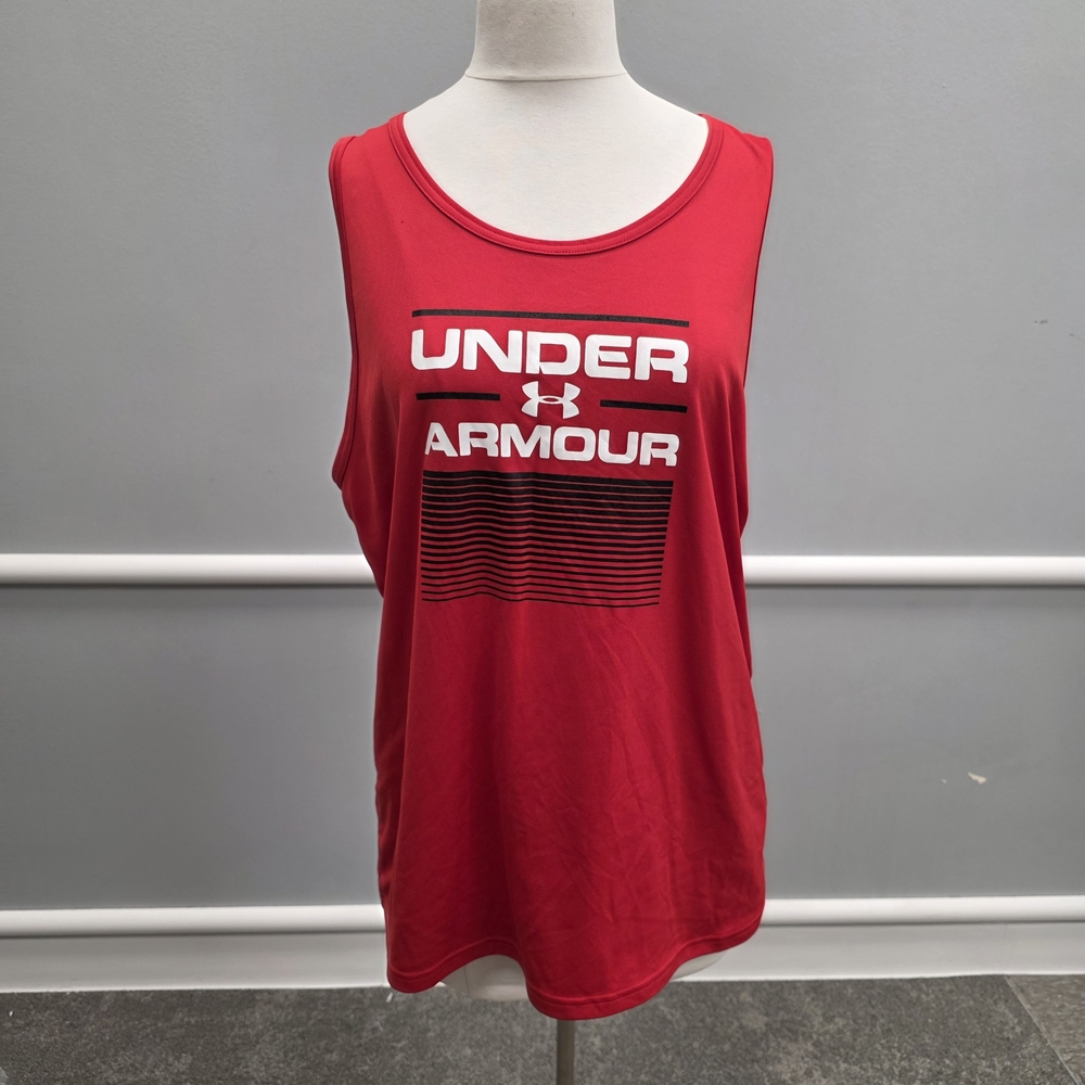 Under Armour Bold Red Sleeveless Top